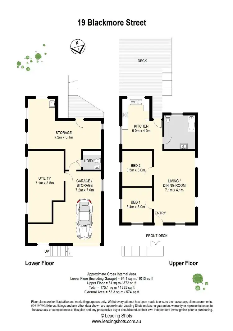 Floorplan of Homely house listing, 19 Blackmore Street, Windsor QLD 4030