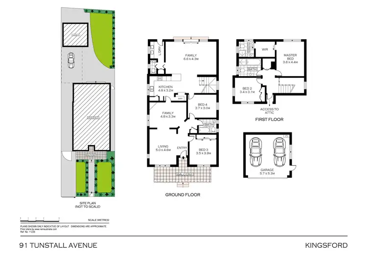 Floorplan of Homely house listing, 91 Tunstall Avenue, Kingsford NSW 2032
