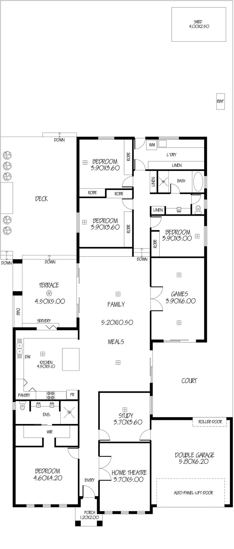 Floorplan of Homely house listing, 10 Innes Road, Windsor Gardens SA 5087