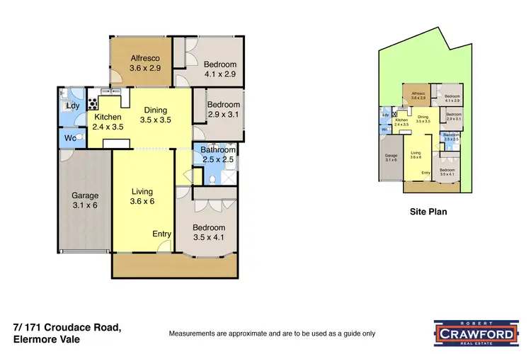 Floorplan of Homely unit listing, 7/171 Croudace Road, Elermore Vale NSW 2287