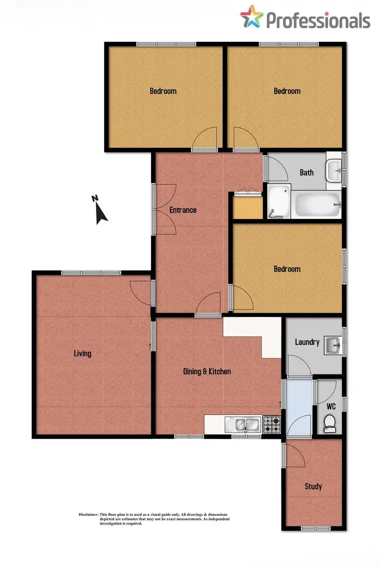 Floorplan of Homely house listing, 26 James Street, St Albans VIC 3021