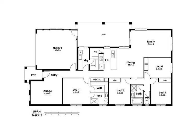 Floorplan of Homely house listing, Address available on request
