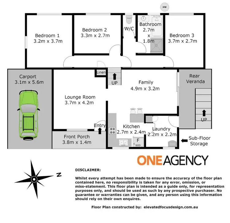 Floorplan of Homely house listing, 24 Davidson Road, Menai NSW 2234