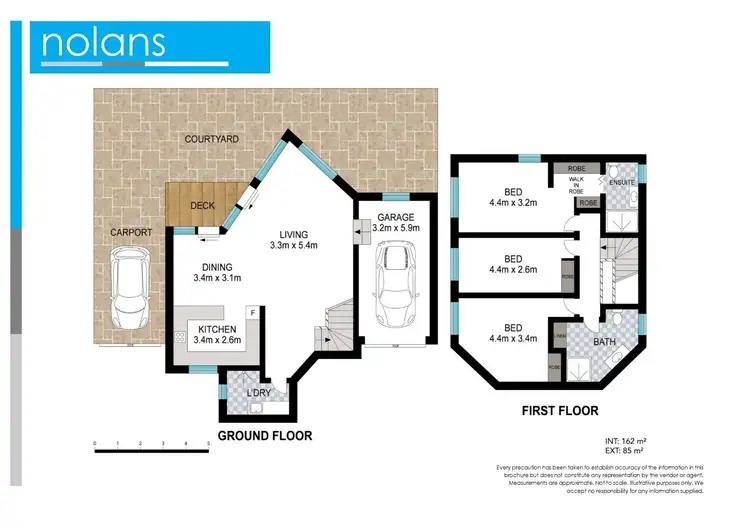 Floorplan of Homely townhouse listing, 3/32 Prince Street, Coffs Harbour NSW 2450