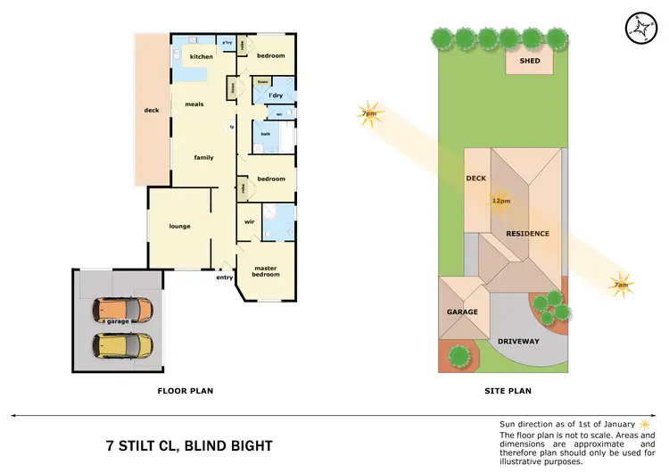 Floorplan of Homely house listing, 7 Stilt Close, Blind Bight VIC 3980