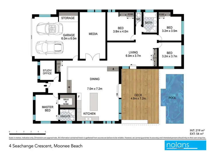 Floorplan of Homely house listing, 4 Seachange Crescent, Moonee Beach NSW 2450