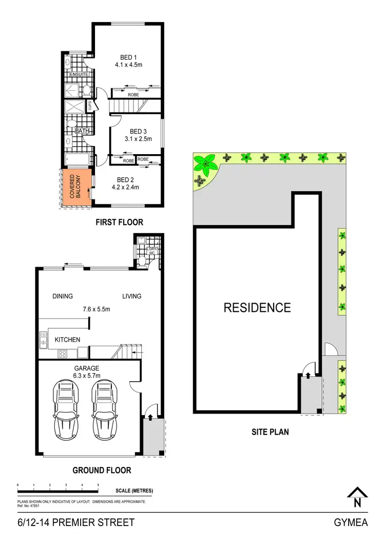 Floorplan of Homely townhouse listing, 6/12-14 Premier Street, Gymea NSW 2227