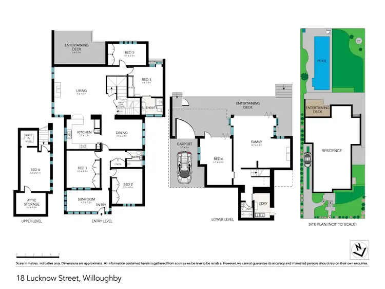 Floorplan of Homely house listing, 18 Lucknow Street, Willoughby NSW 2068