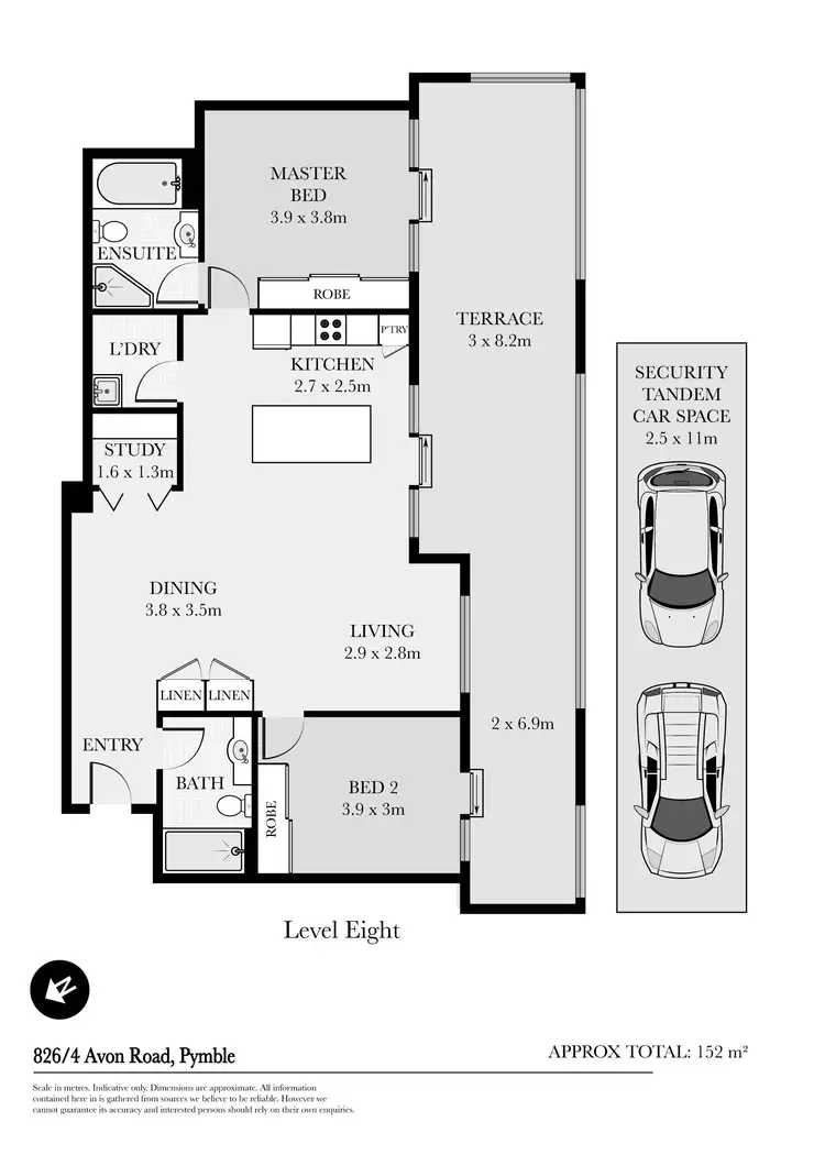 Floorplan of Homely apartment listing, 826/4 Avon Road, Pymble NSW 2073