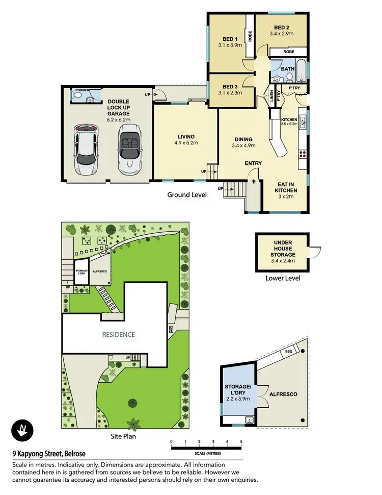Floorplan of Homely house listing, 9 Kapyong Street, Belrose NSW 2085