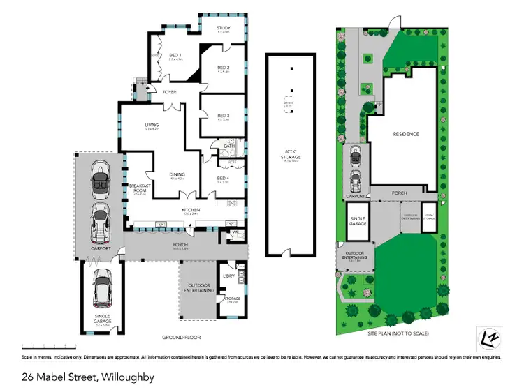 Floorplan of Homely house listing, 26 Mabel Street, Willoughby NSW 2068