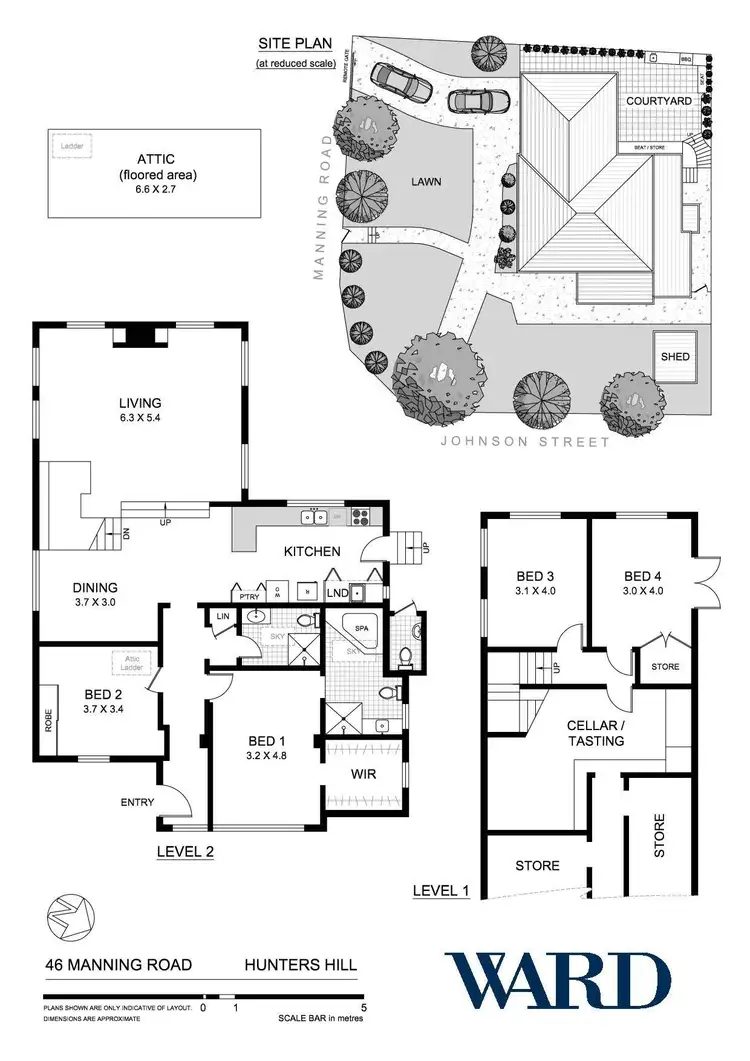 Floorplan of Homely house listing, 46 Manning Road, Hunters Hill NSW 2110