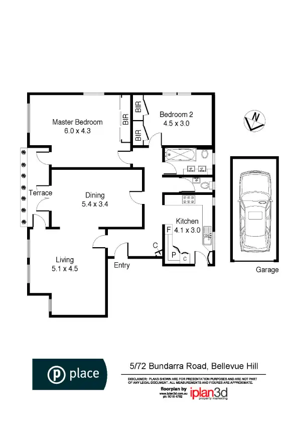 Floorplan of Homely unit listing, 5/72 Bundarra Road, Bellevue Hill NSW 2023