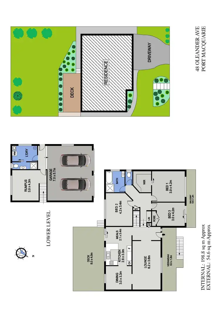 Floorplan of Homely house listing, 48 Oleander Avenue, Port Macquarie NSW 2444