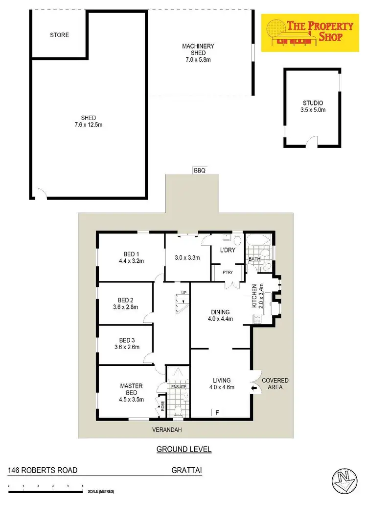 Floorplan of Homely rural property listing, 146 Roberts Road, Mudgee NSW 2850