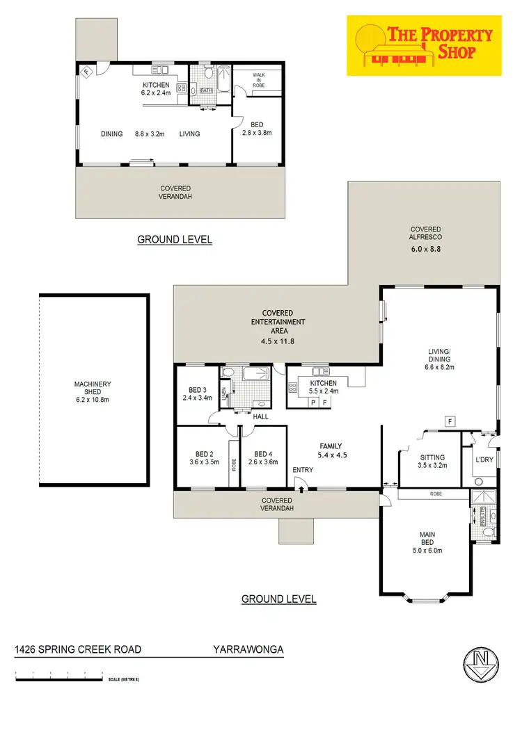 Floorplan of Homely rural property listing, 1426 Spring Creek Road, Mudgee NSW 2850
