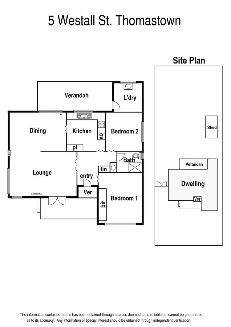 Floorplan of Homely house listing, 5 Westall Street, Thomastown VIC 3074