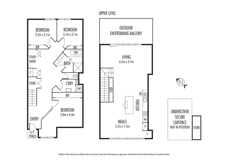 Floorplan of Homely apartment listing, 9/561 Spencer Street, West Melbourne VIC 3003