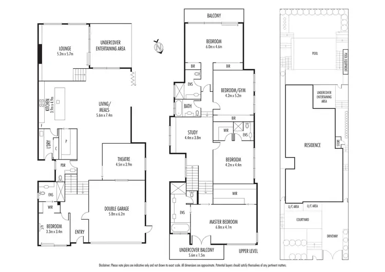 Floorplan of Homely house listing, 93 Clifton Street, Aberfeldie VIC 3040