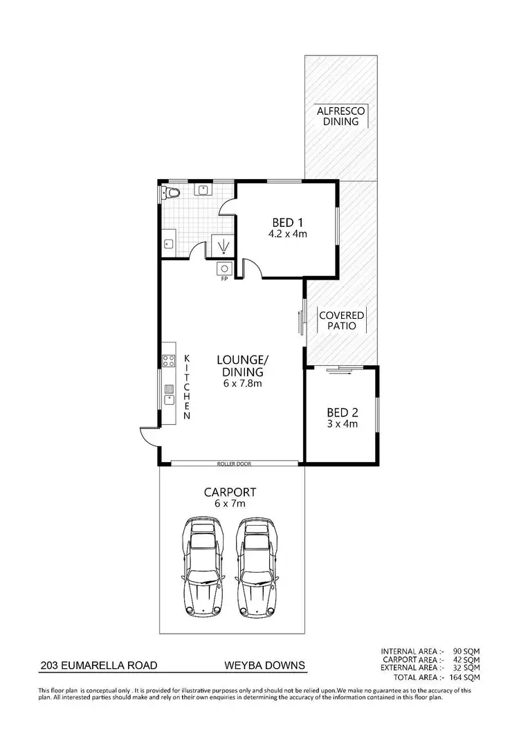 Floorplan of Homely house listing, 203 Eumarella Road, Weyba Downs QLD 4562