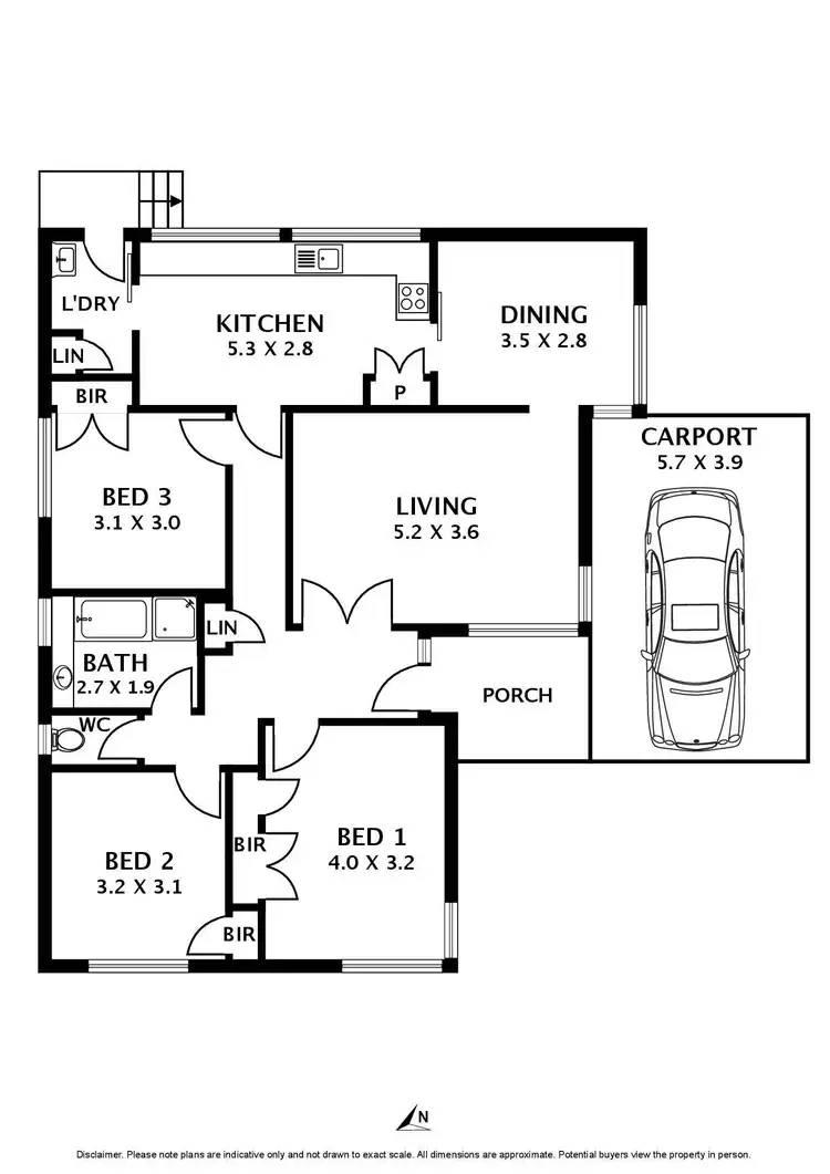 Floorplan of Homely house listing, 20 O'Malley Court, Sunbury VIC 3429
