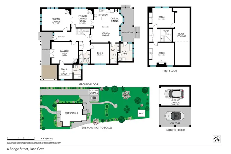 Floorplan of Homely house listing, 6 Bridge Street, Lane Cove NSW 2066