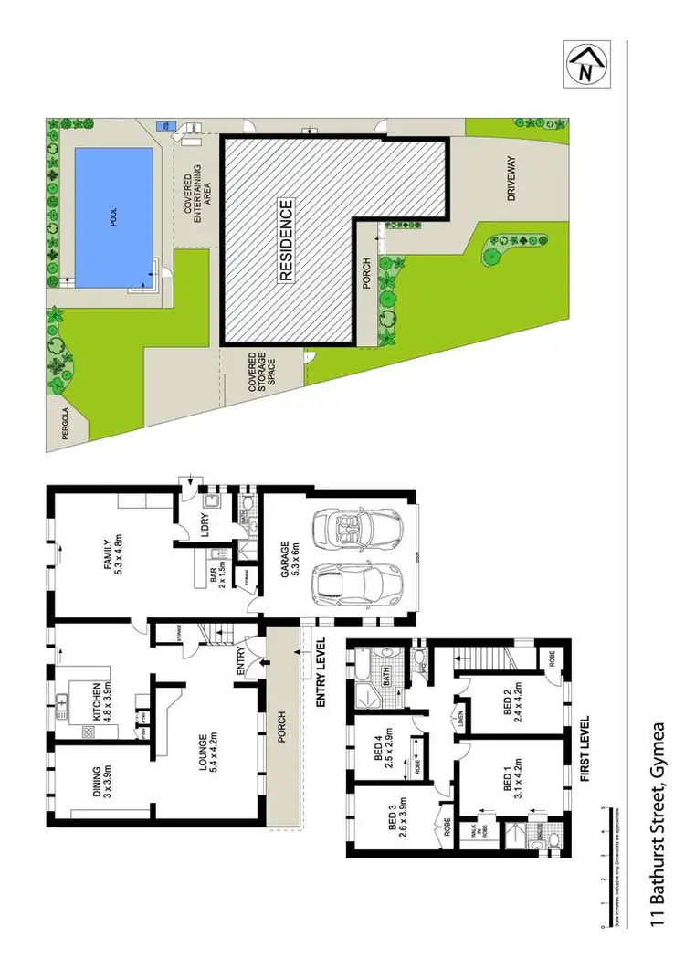Floorplan of Homely house listing, 11 Bathurst Street, Gymea NSW 2227