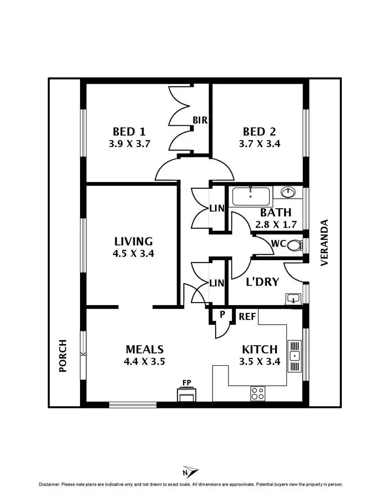 Floorplan of Homely house listing, 42 White Road, Bullengarook VIC 3437