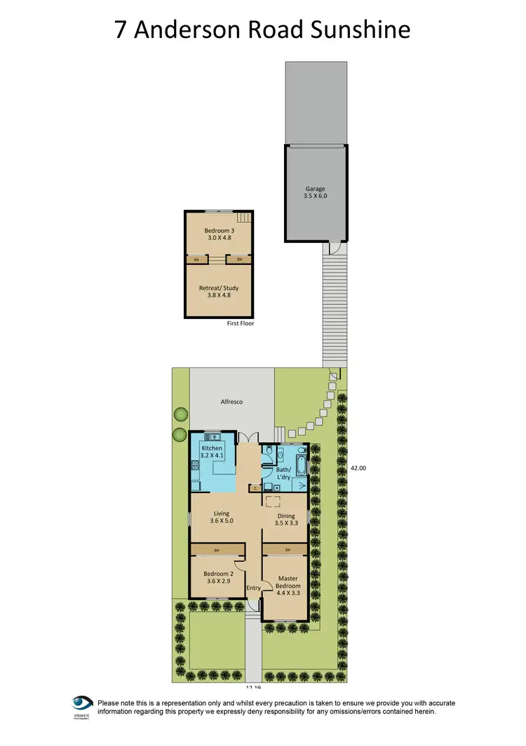 Floorplan of Homely house listing, 7 Anderson Road, Sunshine VIC 3020