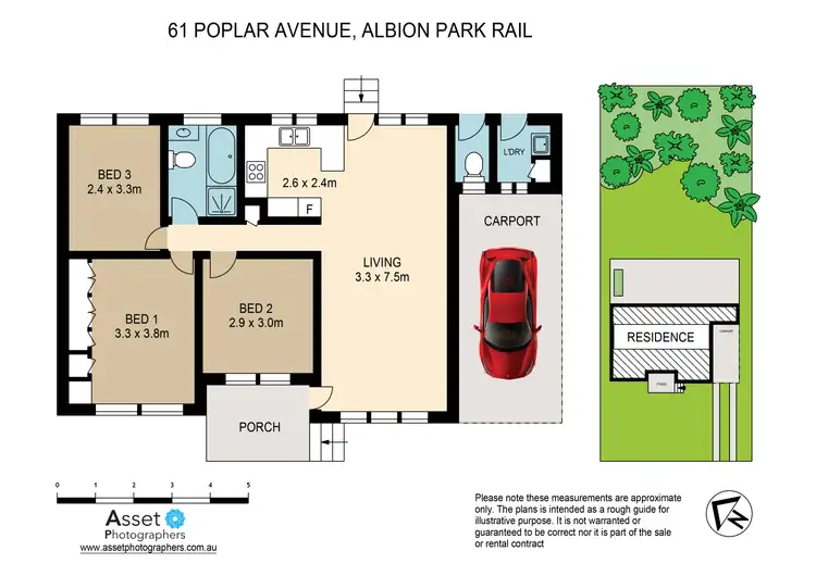 Floorplan of Homely house listing, 61 Poplar Avenue, Albion Park Rail NSW 2527
