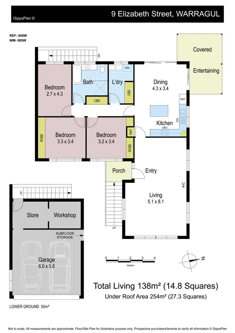 Floorplan of Homely house listing, 9 Elizabeth Street, Warragul VIC 3820