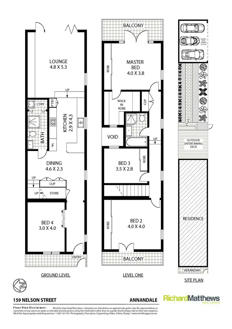 Floorplan of Homely house listing, 159 Nelson Street, Annandale NSW 2038