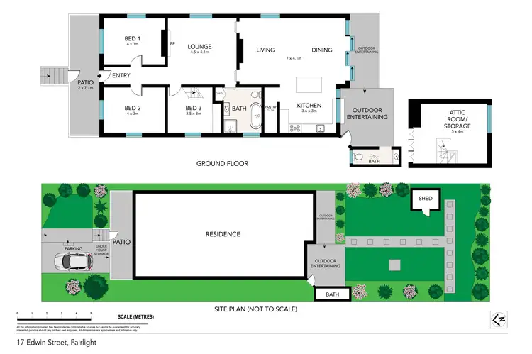 Floorplan of Homely house listing, 17 Edwin Street, Fairlight NSW 2094