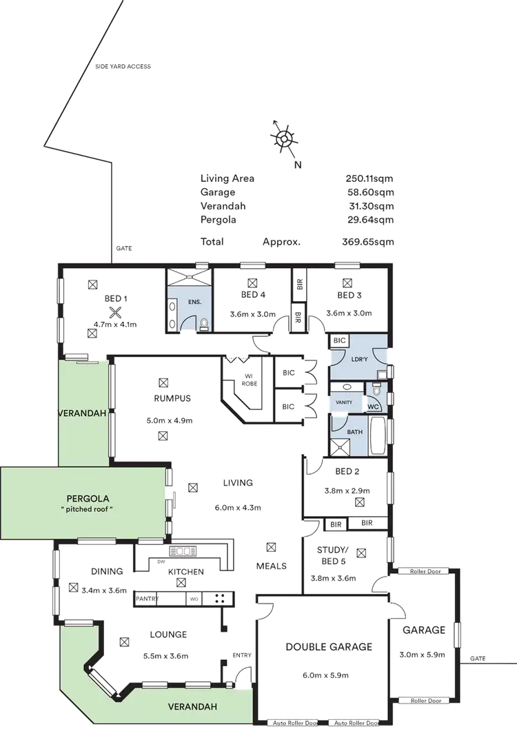 Floorplan of Homely house listing, 22 Parkside Drive, Gulfview Heights SA 5096