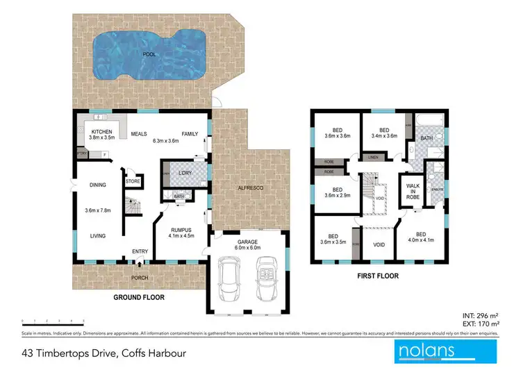 Floorplan of Homely house listing, 43 Timbertops Drive, Coffs Harbour NSW 2450