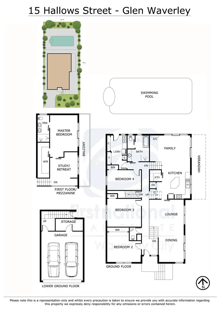 Floorplan of Homely house listing, 15 Hallows Street, Glen Waverley VIC 3150