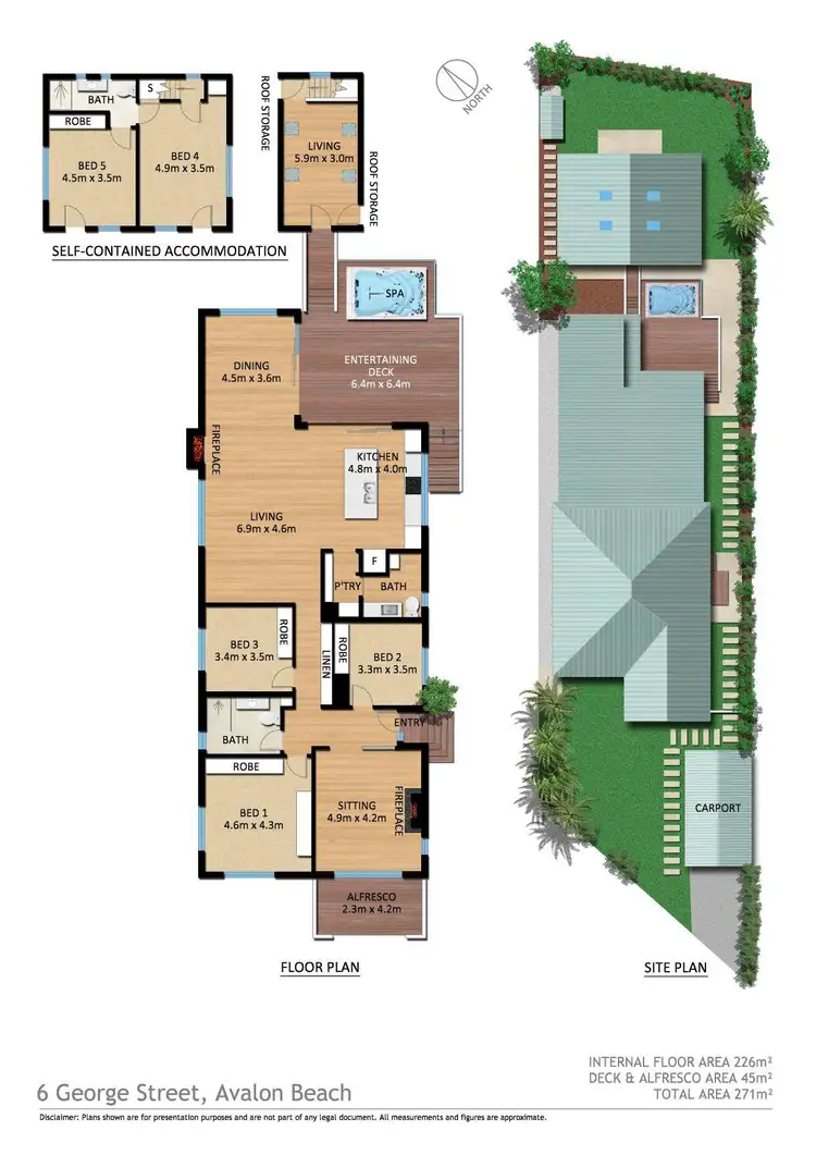 Floorplan of Homely house listing, 6 George Street, Avalon NSW 2107