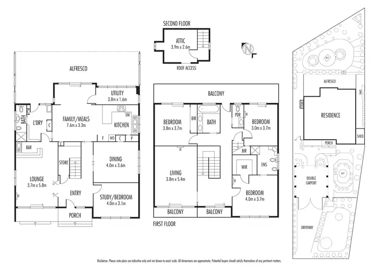 Floorplan of Homely house listing, 20 Caravelle Crescent, Strathmore Heights VIC 3041