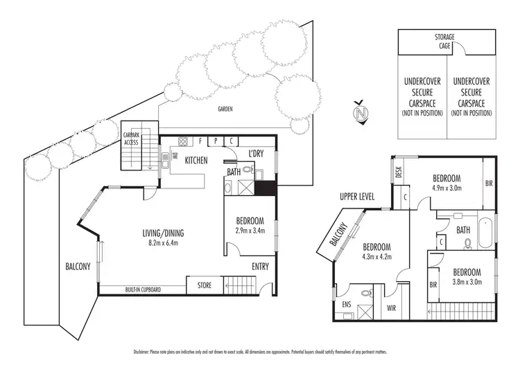 Floorplan of Homely townhouse listing, 5/9 Sandown Road, Ascot Vale VIC 3032