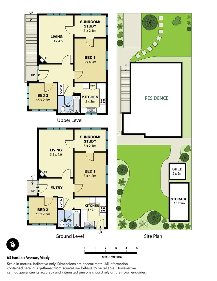 Floorplan of Homely house listing, 63 Eurobin Avenue, Manly NSW 2095
