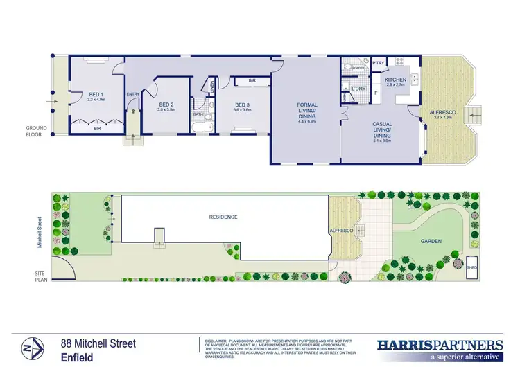 Floorplan of Homely house listing, 88 Mitchell Street, Enfield NSW 2136