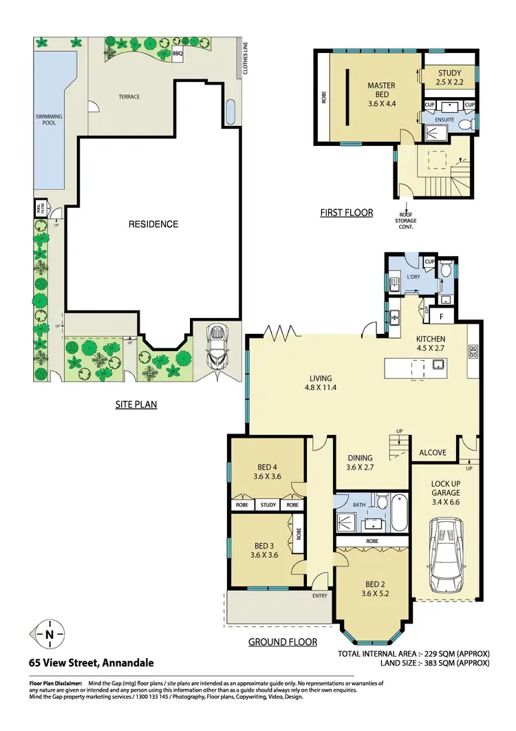 Floorplan of Homely house listing, 65 View Street, Annandale NSW 2038