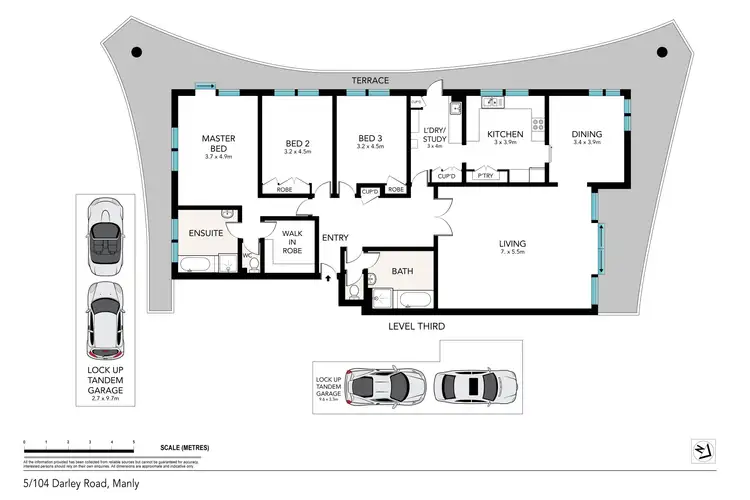 Floorplan of Homely apartment listing, 5/104 Darley Road, Manly NSW 2095