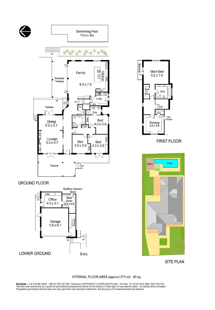 Floorplan of Homely house listing, 7 Orchard Street, Pymble NSW 2073