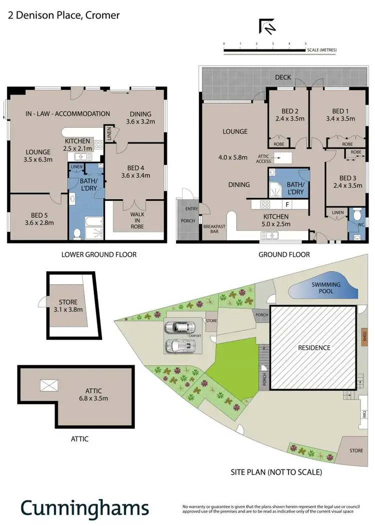 Floorplan of Homely house listing, 2 Denison Place, Cromer NSW 2099