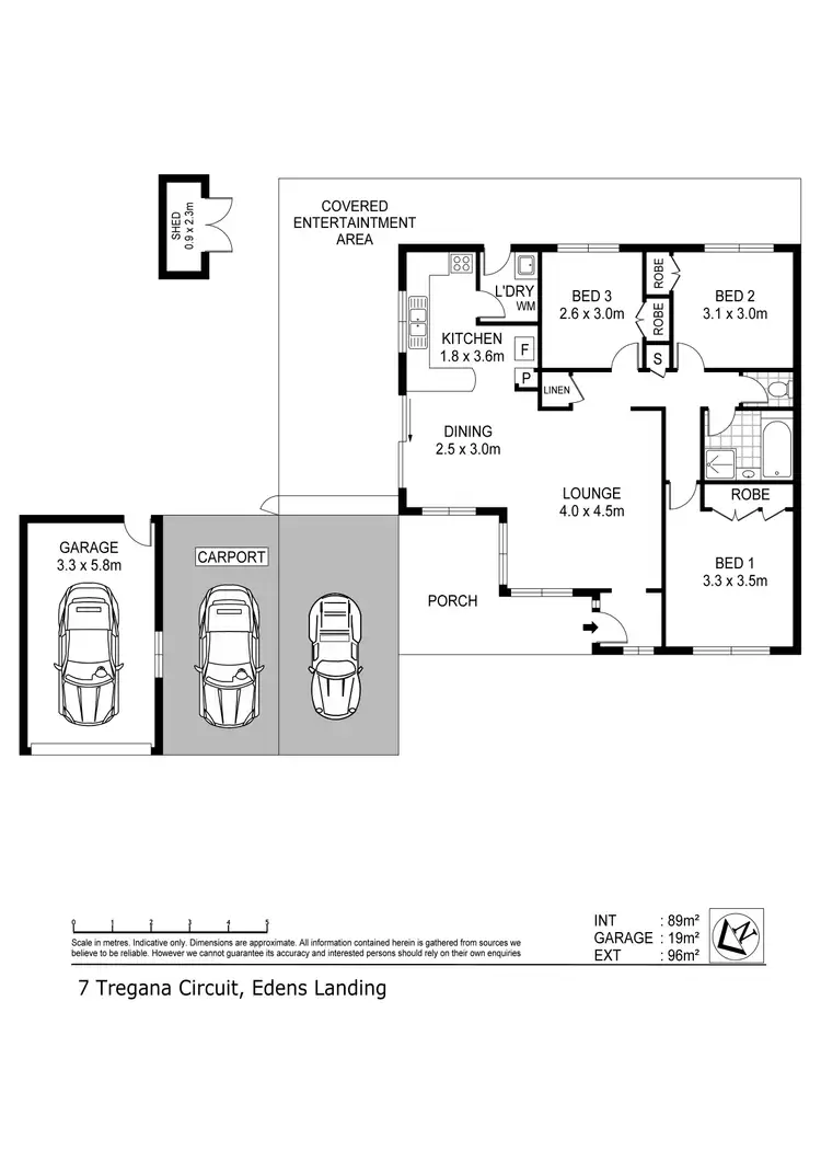 Floorplan of Homely house listing, 7 Tregana Circuit, Edens Landing QLD 4207