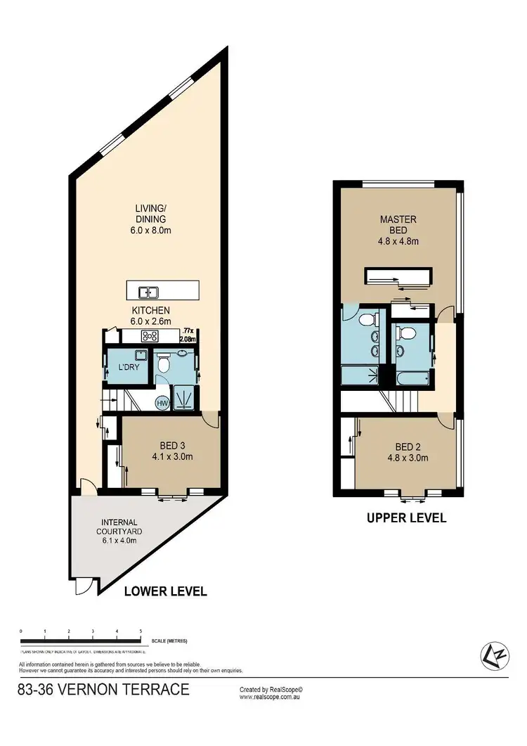 Floorplan of Homely unit listing, 83/36 Vernon Terrace, Teneriffe QLD 4005