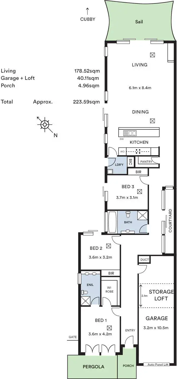 Floorplan of Homely house listing, 11 Fuller Street, Walkerville SA 5081