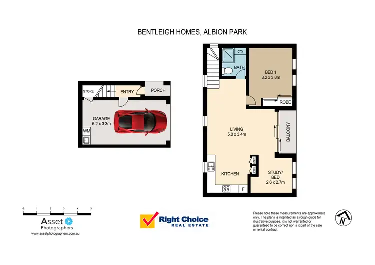 Floorplan of Homely unit listing, 1/7 Callala Street, Tullimbar NSW 2527