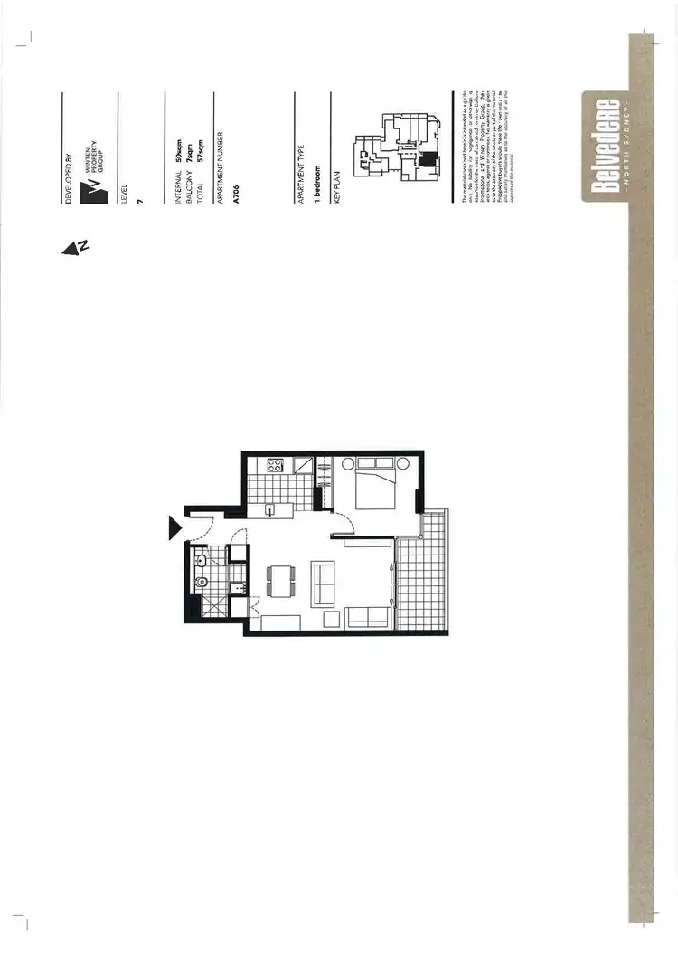 Floorplan of Homely apartment listing, 138 Walker Street, North Sydney NSW 2060